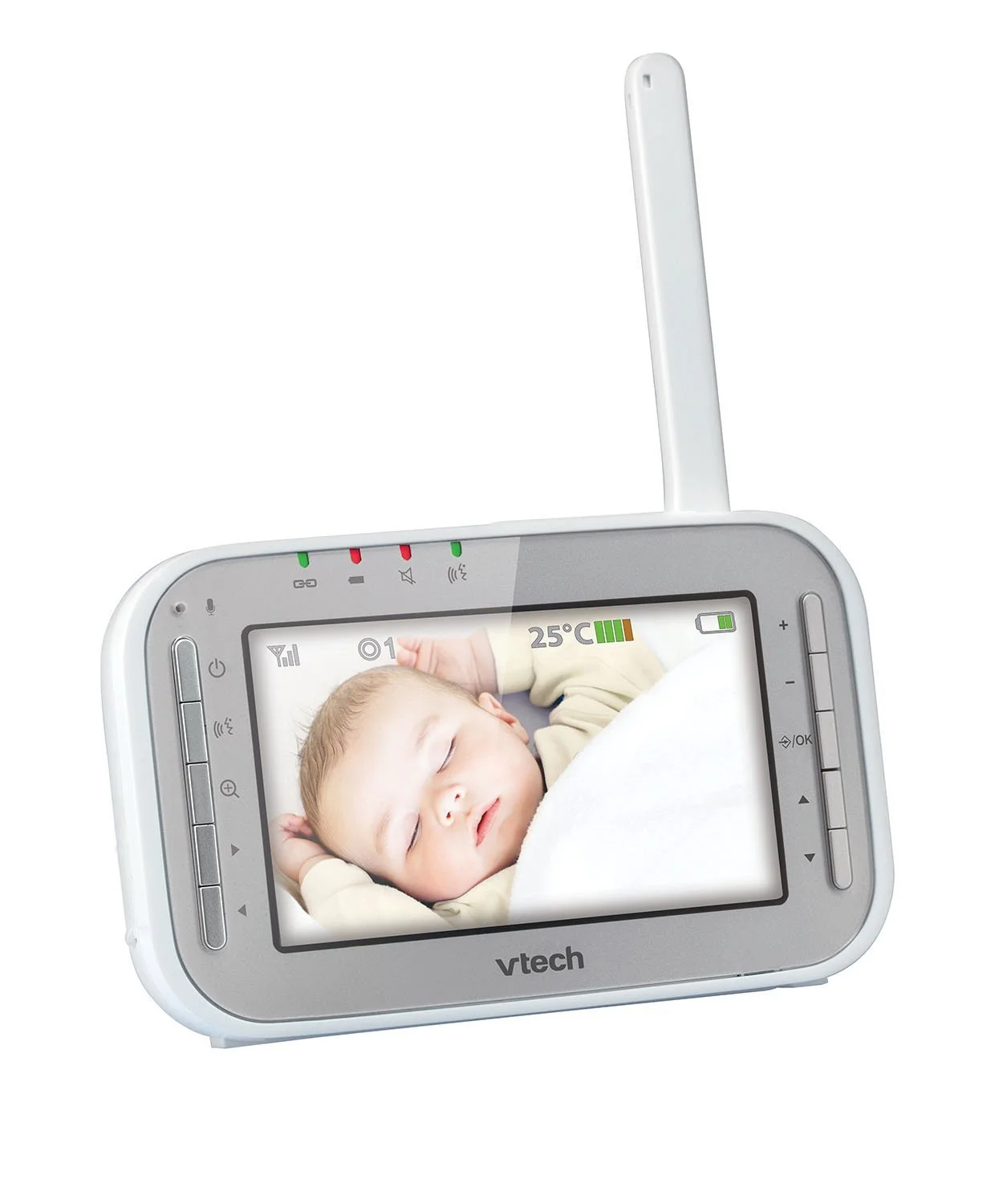 Відеоняня Vtech Baby 051700 BM 4300 4.3" 300 м Білий, фото №2