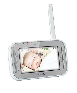 Відеоняня Vtech Baby 051700 BM 4300 4.3" 300 м Білий synthetic.ua - Фото 1