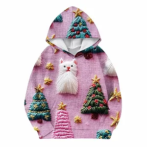 Худі для дівчинки з капюшоном, з довгими рукавами synthetic.ua - Фото 1