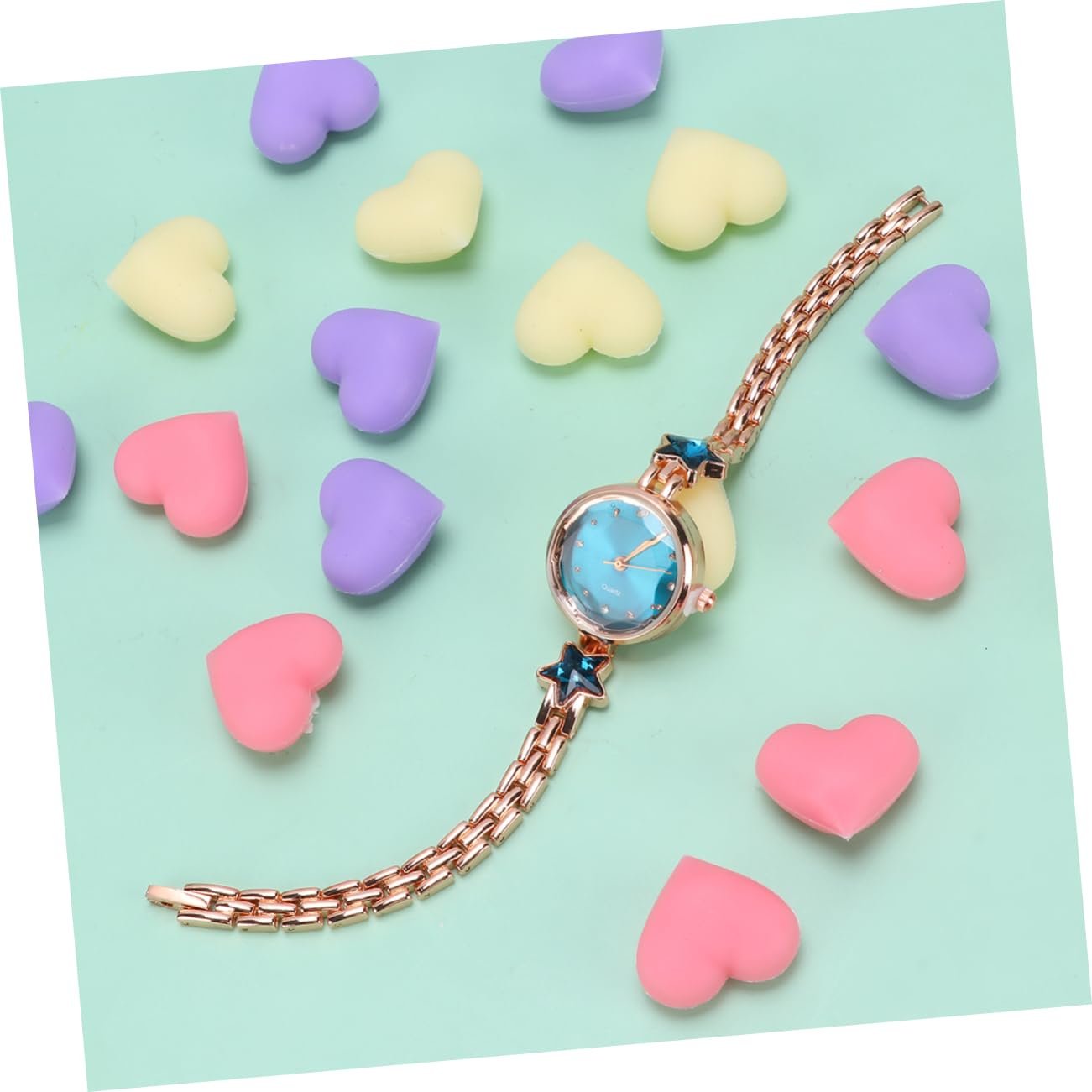 Наручные часы LIFKOME Формы Petite Часы Искрящиеся Женские Водонепроницаемые Розовый, фото №9 Наручные часы LIFKOME Формы Petite Часы Искрящиеся Женские Водонепроницаемые Розовый, фото №9