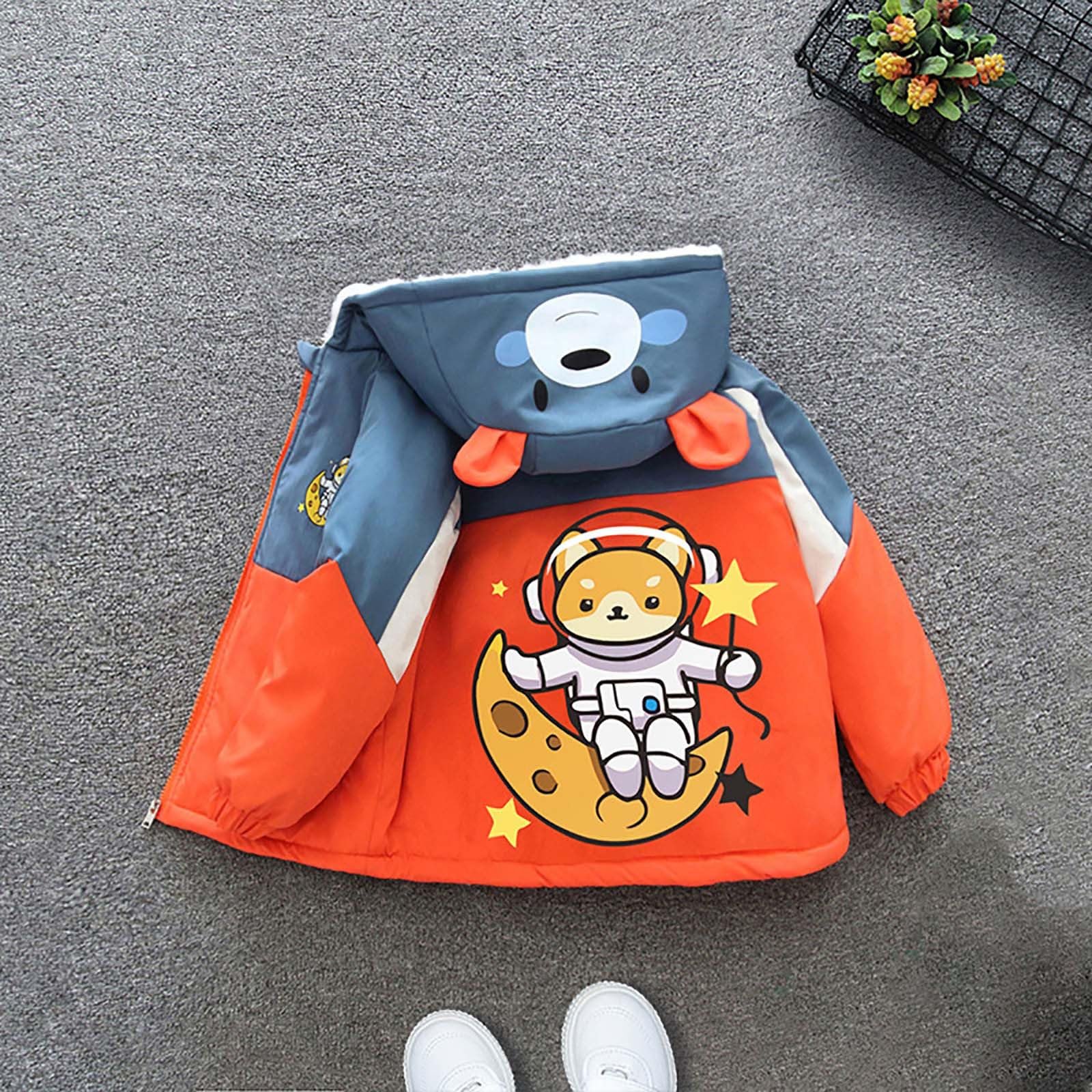 Детская зимняя куртка Generisch для улицы для детей среднего и младшего возраста, зимняя куртка с длинными рукавами и капюшоном, куртка для отдыха, повседневная уличная одежда, топ, переходная куртка для девочек, фото №3 Детская зимняя куртка Generisch для улицы для детей среднего и младшего возраста, зимняя куртка с длинными рукавами и капюшоном, куртка для отдыха, повседневная уличная одежда, топ, переходная куртка для девочек, фото №3