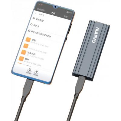 Карман внешний Maiwo M.2 SSD NVMe (PCIe) — USB 3.1 Type-C (K1686P space grey), фото №9