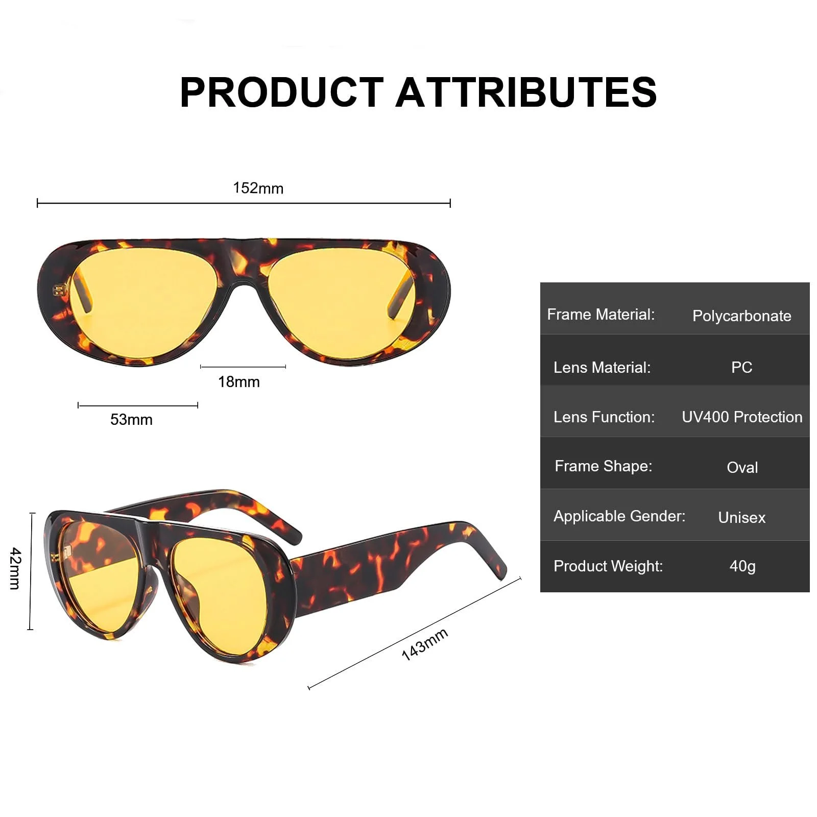 Солнцезащитные очки Long Keeper круглые винтажные большие ретро овальные черные UV400, фото №3