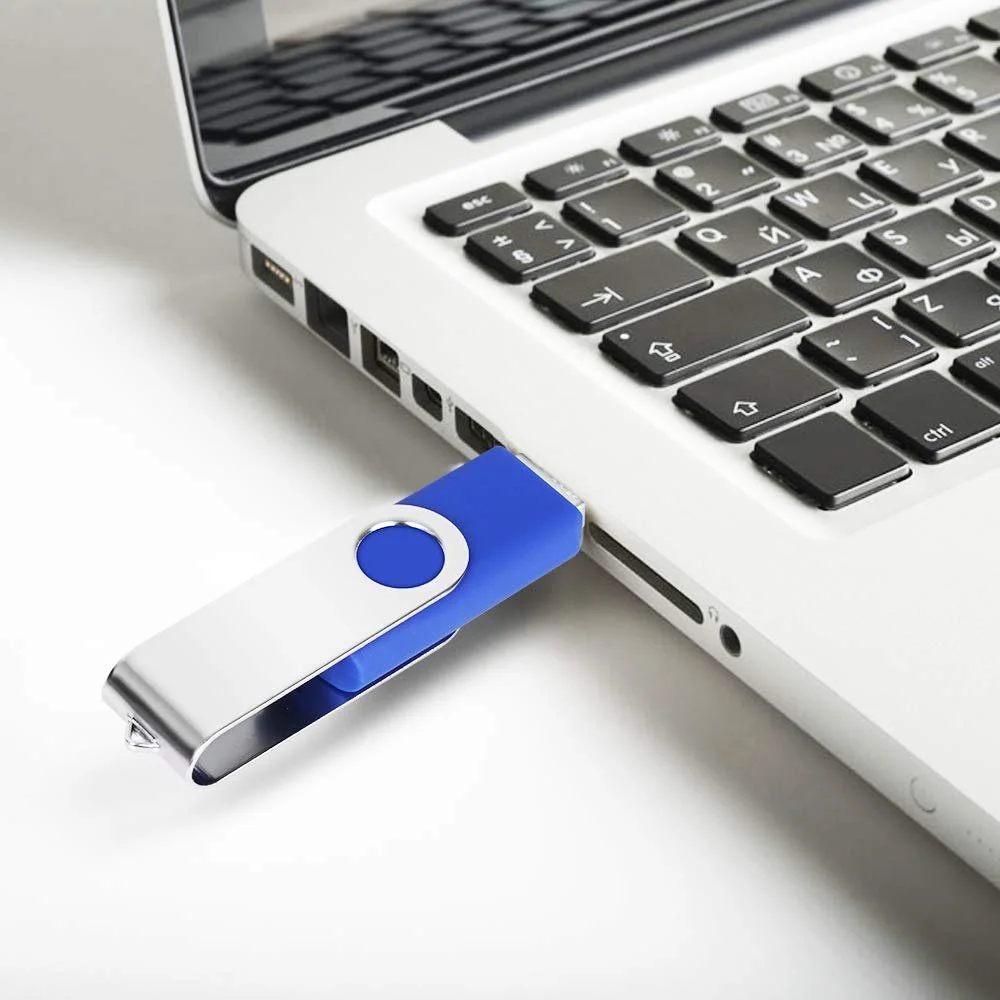 USB-накопичувачі AreTop 1GB USB 2.0 Metal 10 шт. Blue, фото №7