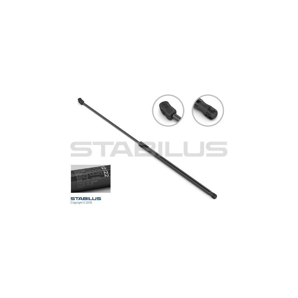 Газова пружина капота STABILUS 050460 LIFT-O-MAT® для BMW, з обох сторін, фото №1
