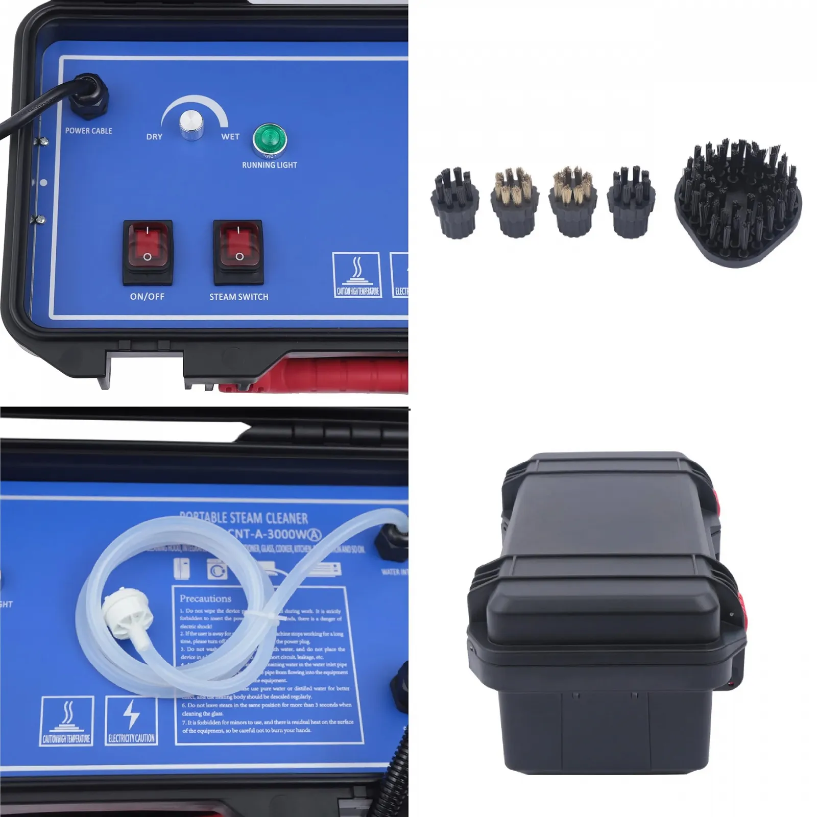 Ручний пароочисник високого тиску 100-130°C 2 режими регульований, фото №3 Ручний пароочисник високого тиску 100-130°C 2 режими регульований, фото №3