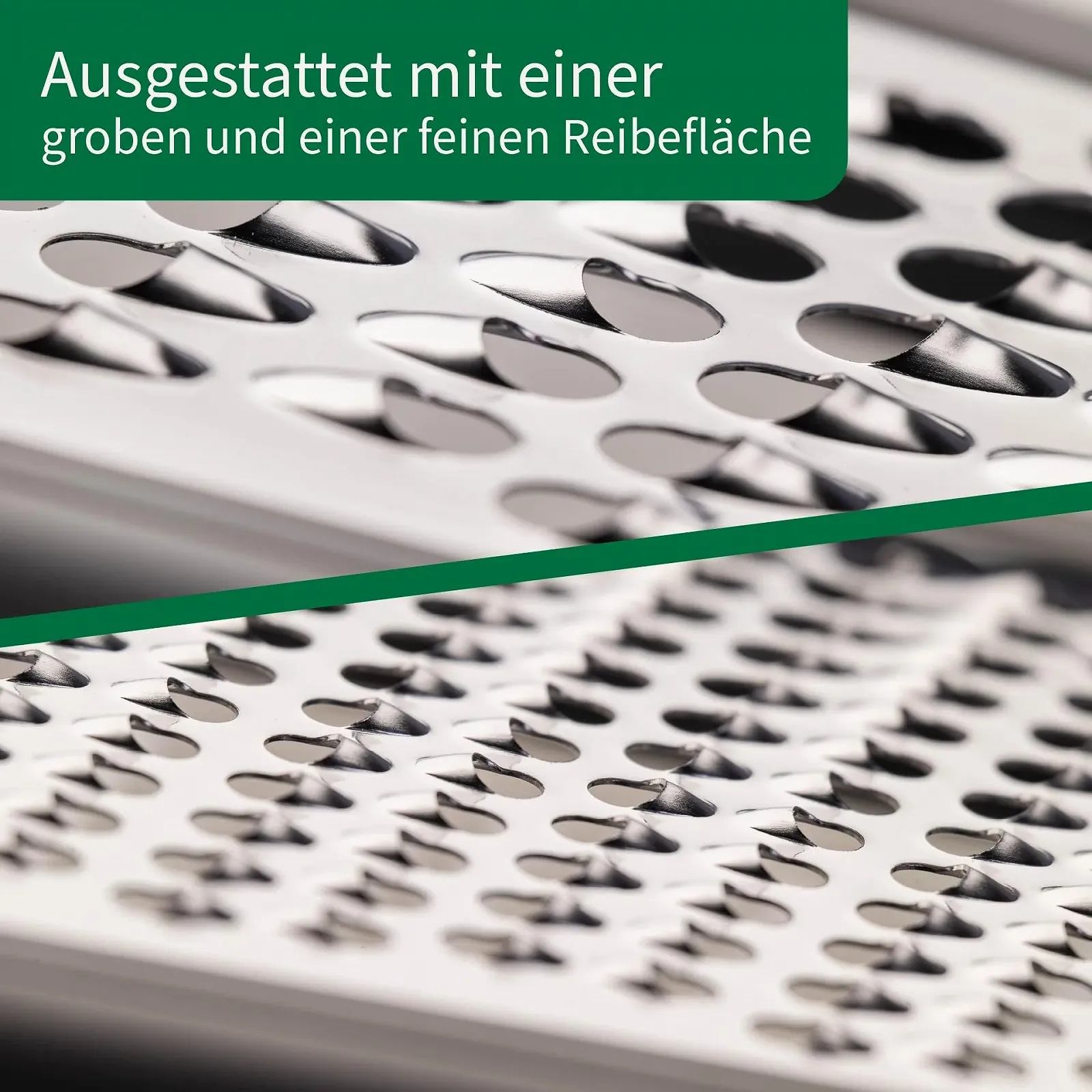 Кухонная терка Fackelmann Chefkoch с контейнером нержавеющая сталь, фото №5 Кухонная терка Fackelmann Chefkoch с контейнером нержавеющая сталь, фото №5