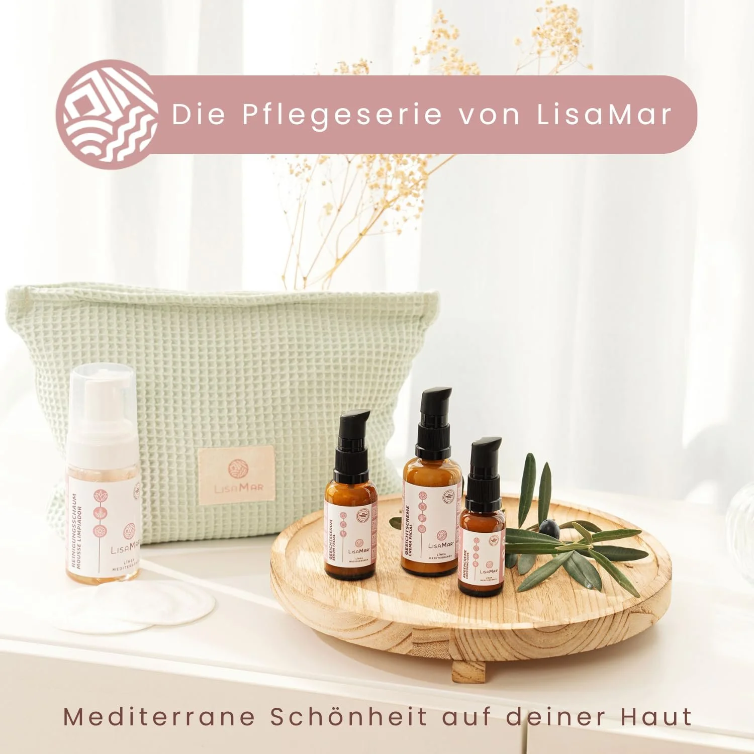 Подарочный набор косметики LisaMar для ухода за лицом в средиземноморском стиле, фото №7