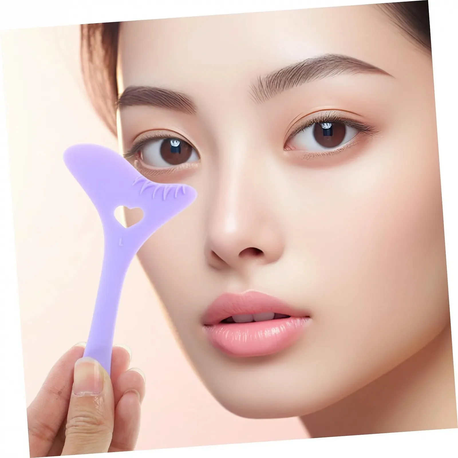 Штамп для підводки для очей Захист для нижніх вій Аплікатор Фіолетовий, фото №4