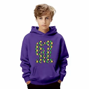 Дівчачий худі з карнавальним візерунком, м'який synthetic.ua - Фото 1