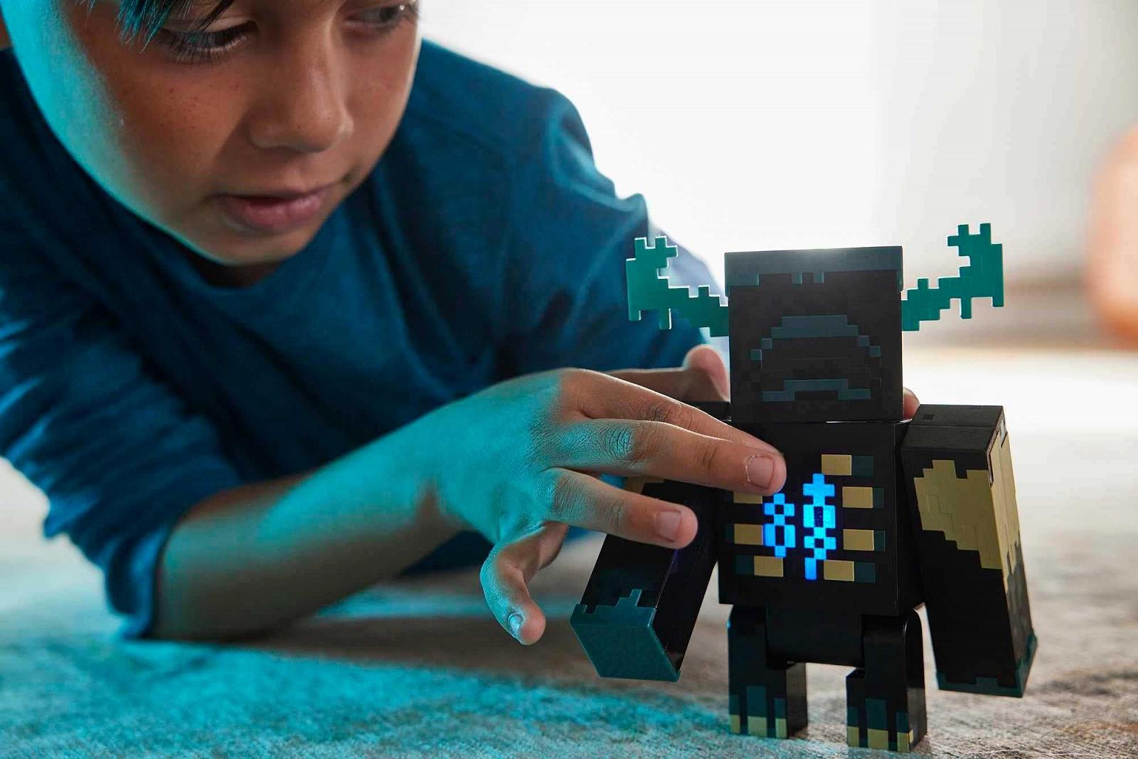 Фігурка Minecraft Guardian - фігурка з підсвічуванням, звуками та режимом атаки, HHK89, чорний, фото №2