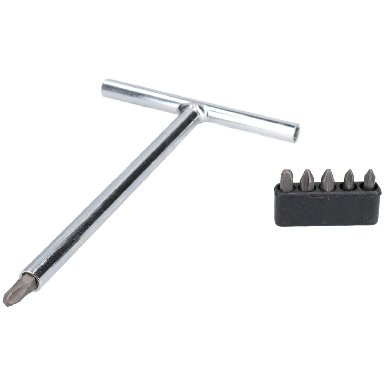 Викрутка T-Handle JIS PH1 PH2 PH3 для японських стандартних гвинтів набір з 7 штук, фото №1