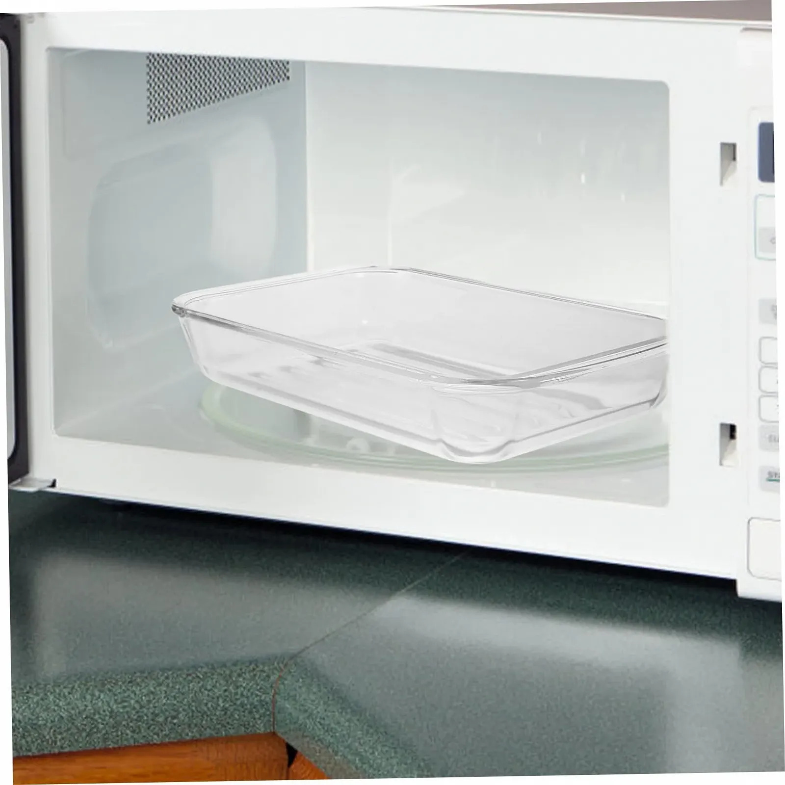 Форма для запекания стеклянная большая термостойкая из закаленного стекла для овощей и выпечки, фото №4