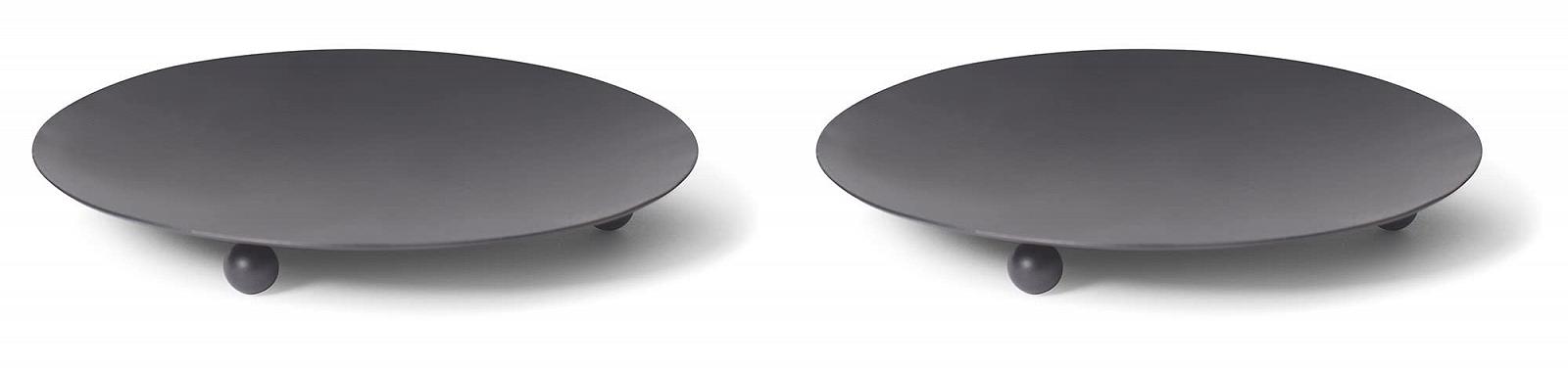 Набор Novaliv 4 Подставки для свечей Декоративная тарелка Подсвечник для столбчатых свечей Черный, фото №4 Набор Novaliv 4 Подставки для свечей Декоративная тарелка Подсвечник для столбчатых свечей Черный, фото №4