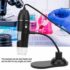 Цифровой микроскоп USB aqxreight 50x-1000X с держателем synthetic.ua - Фото 1