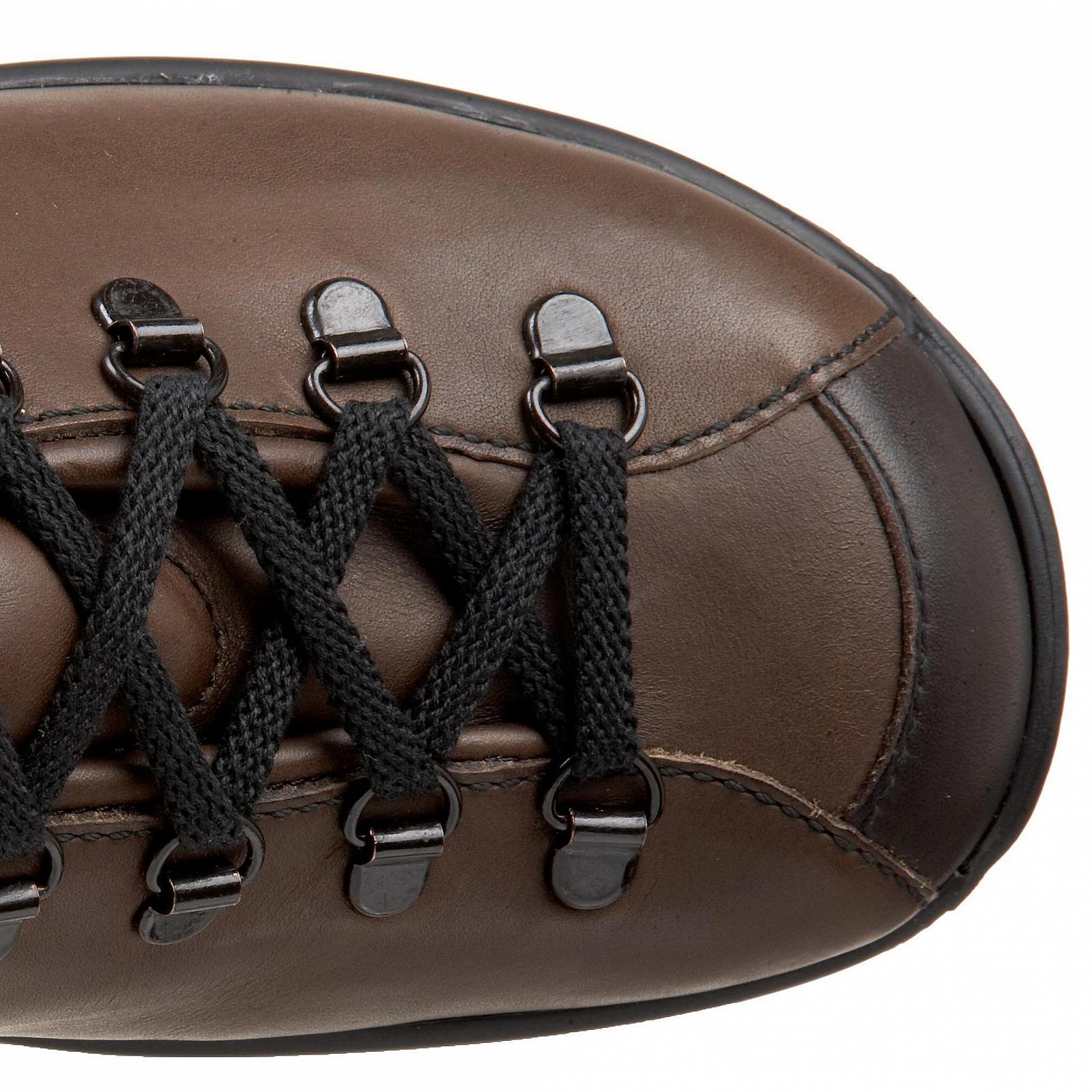 Черевики Finn Comfort Garmisch 3911 Коричнева шкіра, фото №5