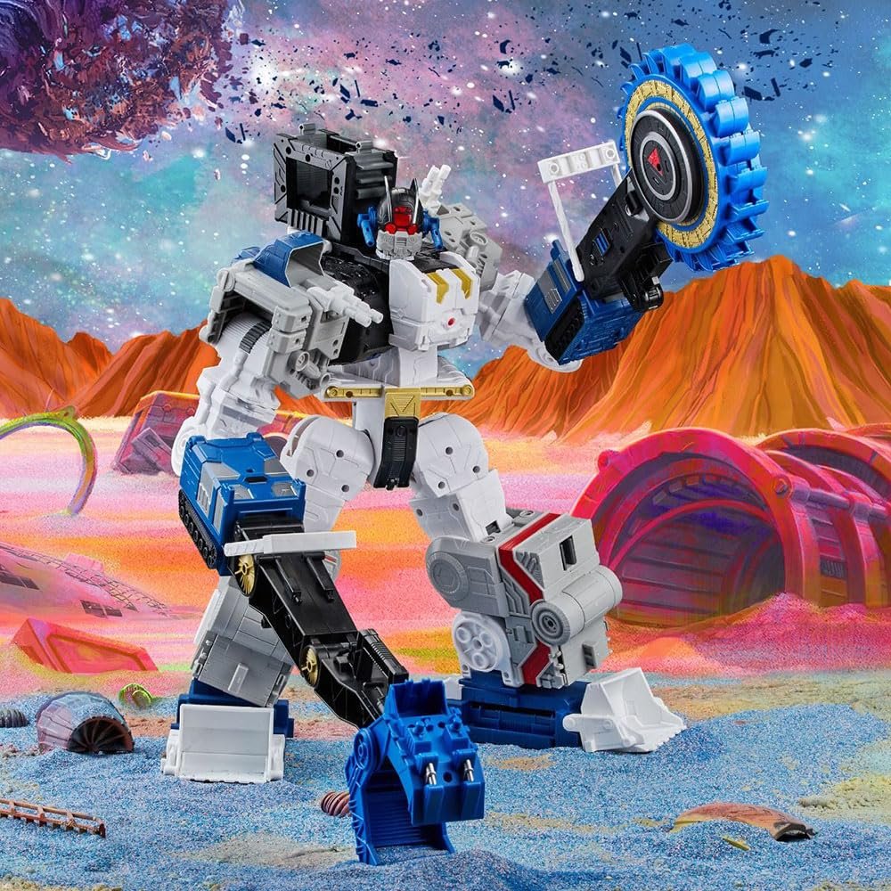 Фигурка Transformers Legacy Series Titan Cybertron Universe Metroplex, 55,5 см, фото №9