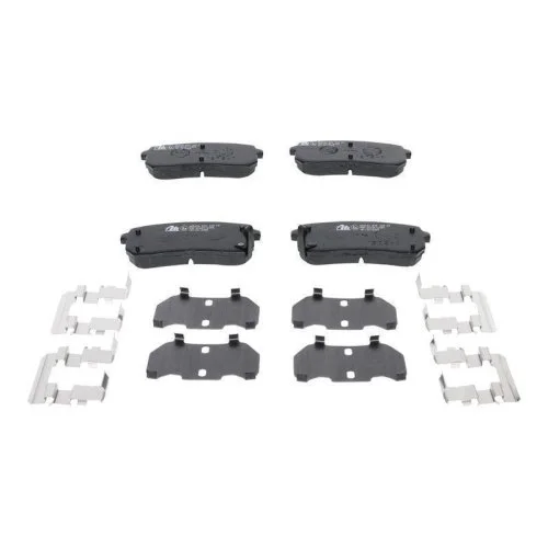 Комплект гальмівних колодок, дискове гальмо ATE 13.0460-5636.2 для HYUNDAI KIA задня вісь, фото №2