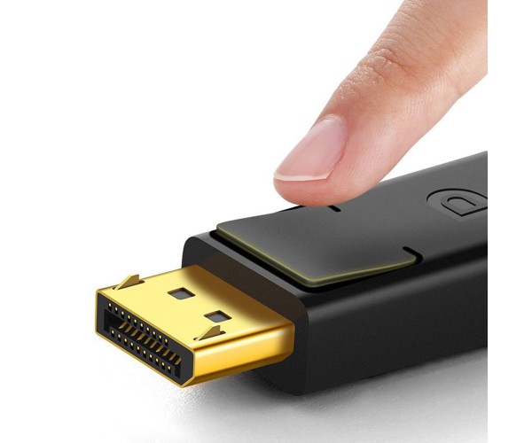 Кабель DP V1.2 Male to Cable 4K@60Hz; 2K@144Hz 5m UGREEN DP102 Чорний, фото №3