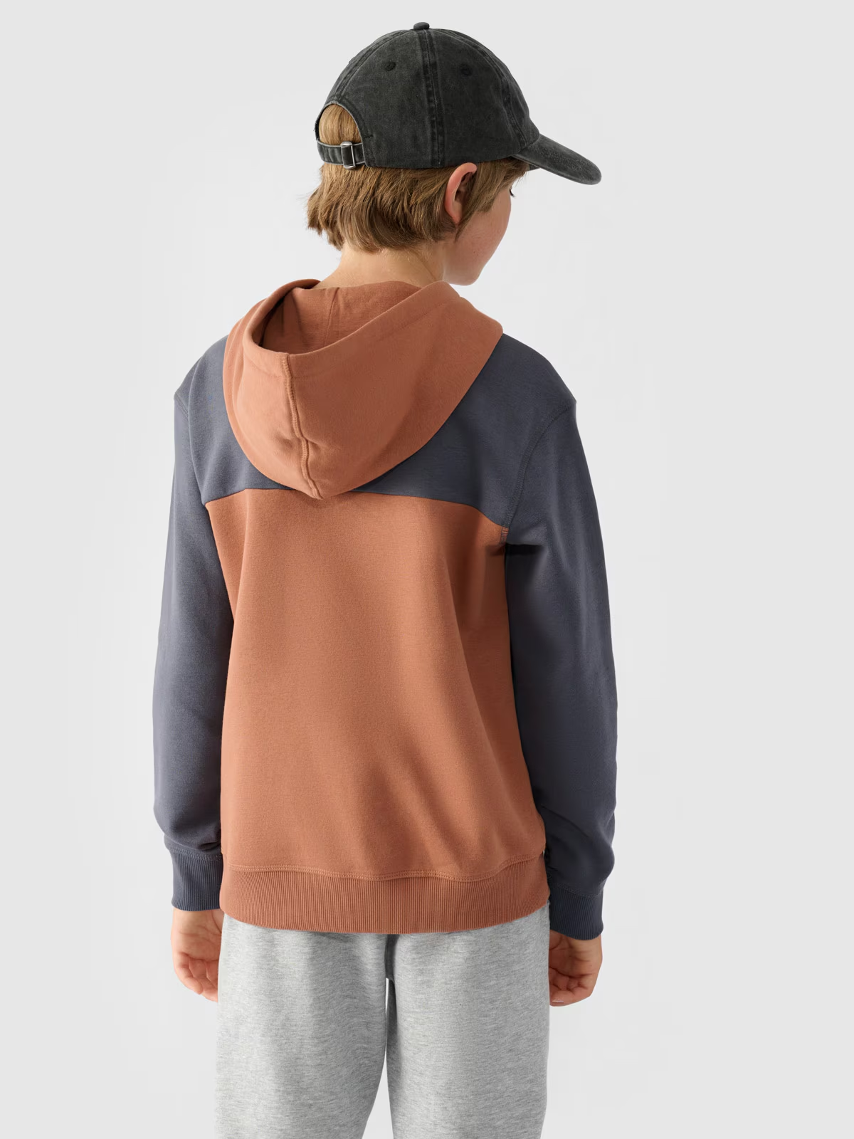 Худі SWEATSHIRT M1222 4FJWAW24TSWSM1222-65S 4F Помаранчевий XL, фото №2