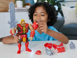 Екшн-фігурка Masters of the Universe Deluxe He-Man Power Attack 8.5 дюйма synthetic.ua - Фото 1