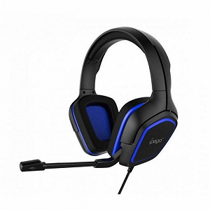 Наушники проводные IPega PG-R006B игровые с микрофоном гарнитура Синие - Фото 1