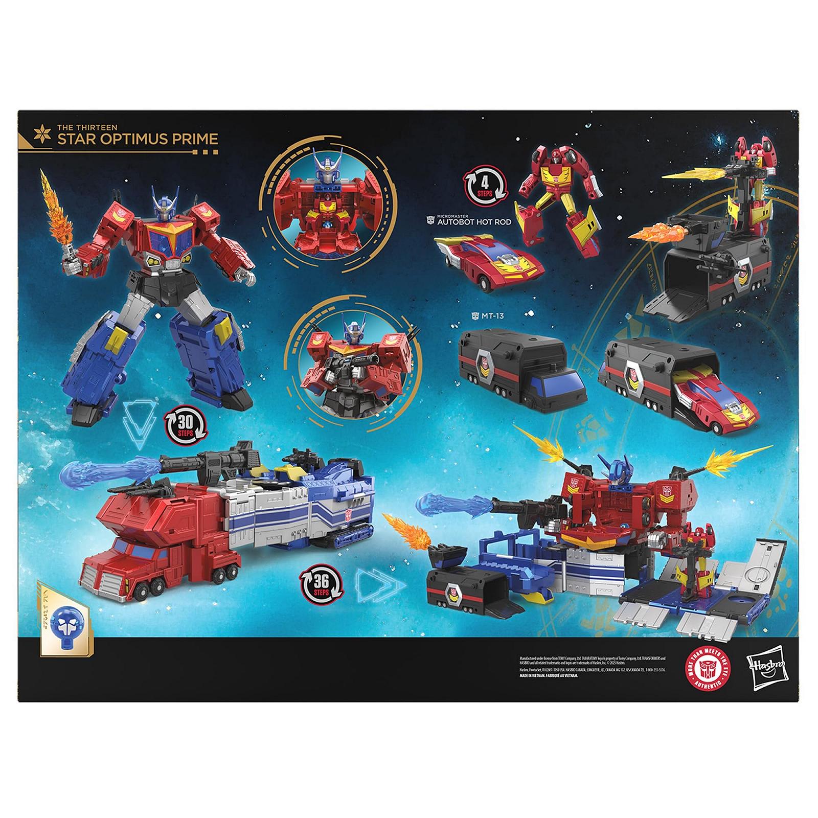 Екшн-фігурка Transformers The Thirteen Star Optimus Prime, серія Age of The Primes, Titan Class, 38 см, фото №7