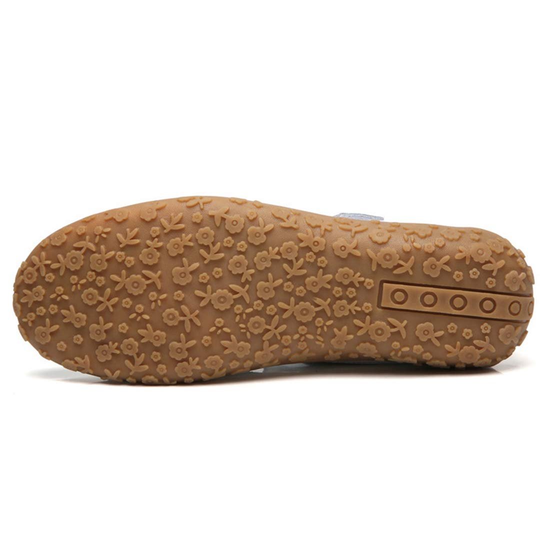 Жіночі сандалі CrEev Шкіряні М'які Плоскі Зручні Повсякденні Літні, фото №4