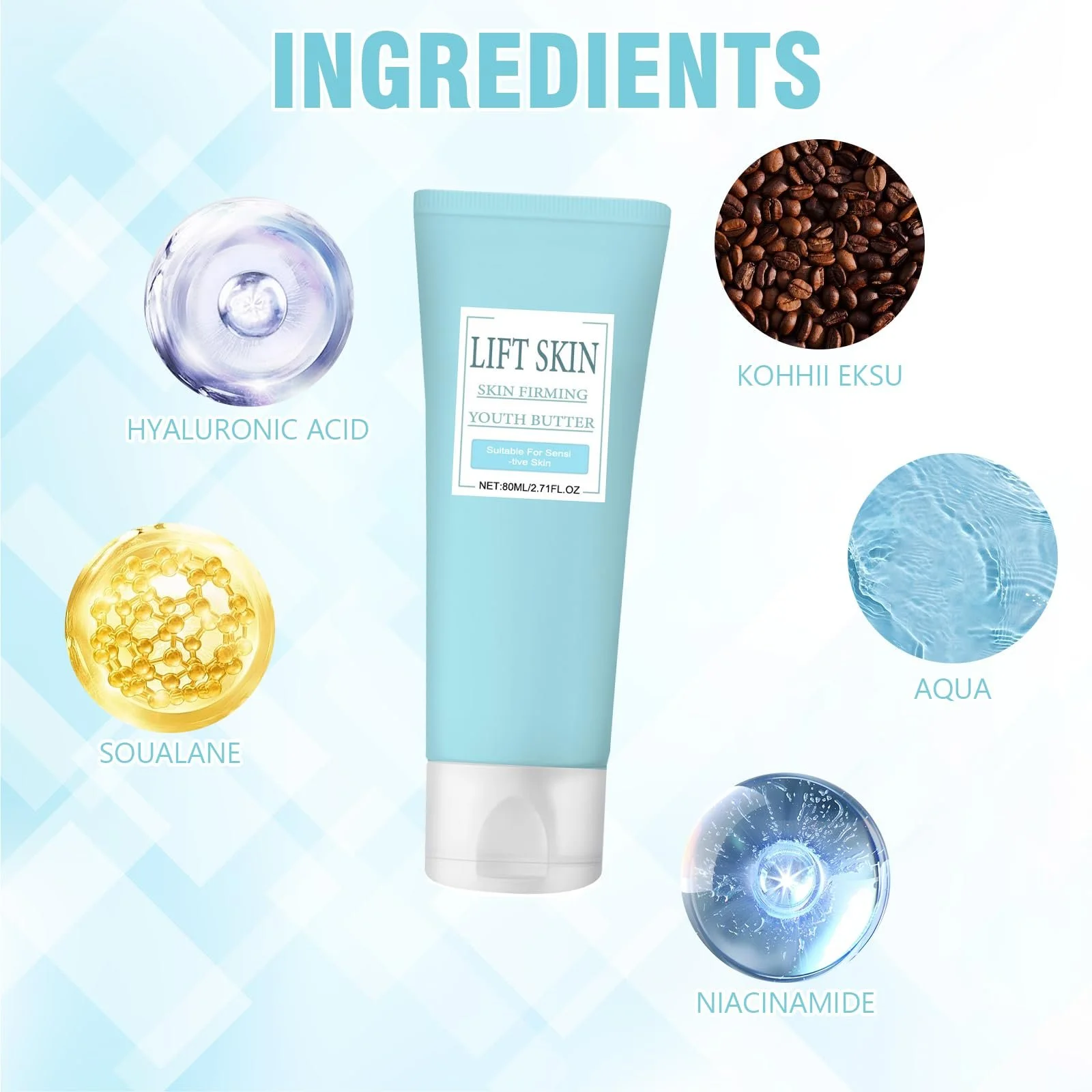 Крем для пружності шкіри (2 шт.), фото №3