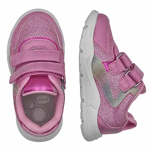 Кеды Chicco для девочек с двойной застежкой и легкой подошвой synthetic.ua - Фото 1