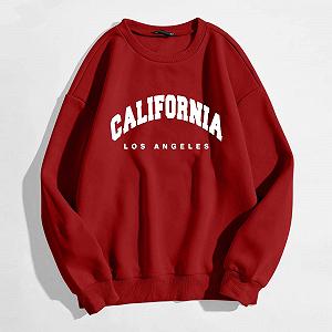 Женские свитшоты с графическим принтом Los Angeles California Letter Print, легкий свитшот California и Los Angeles, смешные свитшоты с буквенным принтом, худи, винтажный стиль, топ для тренировок, крутой стиль кантри synthetic.ua - Фото 1