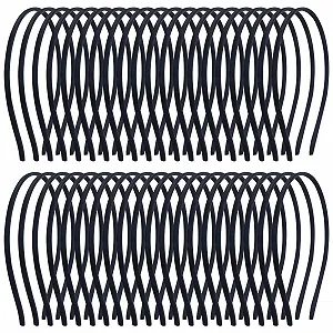 Обруч Cinaci Метал 6 мм Чорний, 40 шт - Фото 1