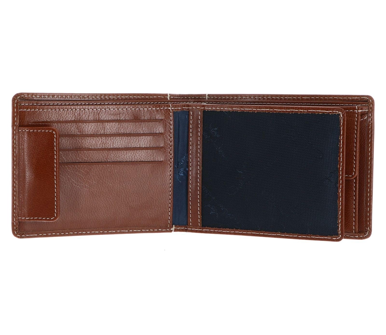 Кошелек Golden Head Bari RFID Protect Коньяк, Коньячный, RFID кошелек, фото №3
