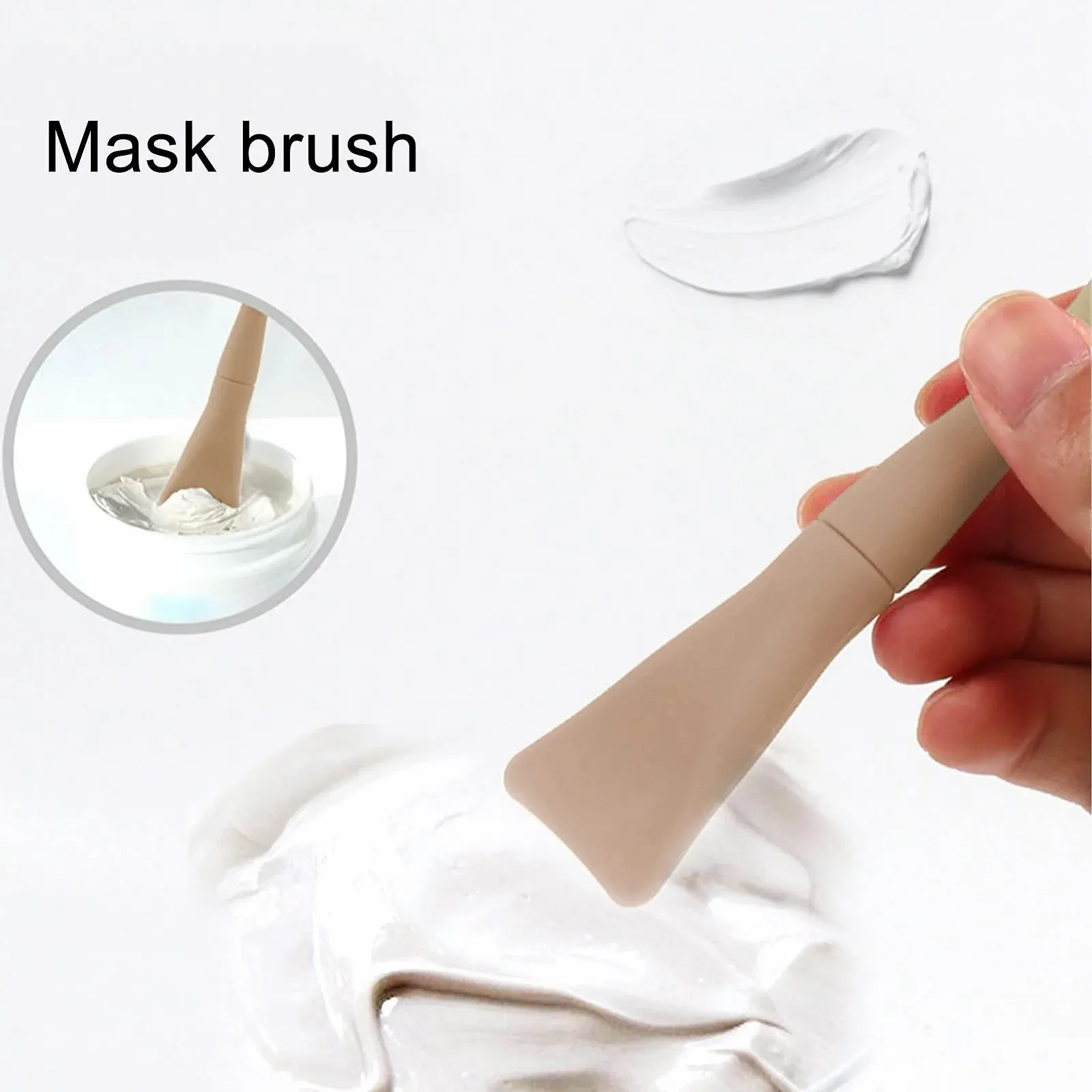 Инструмент для подводки глаз Многофункциональный силиконовый мягкий гибкий (коричневый), фото №2 Инструмент для подводки глаз Многофункциональный силиконовый мягкий гибкий (коричневый), фото №2