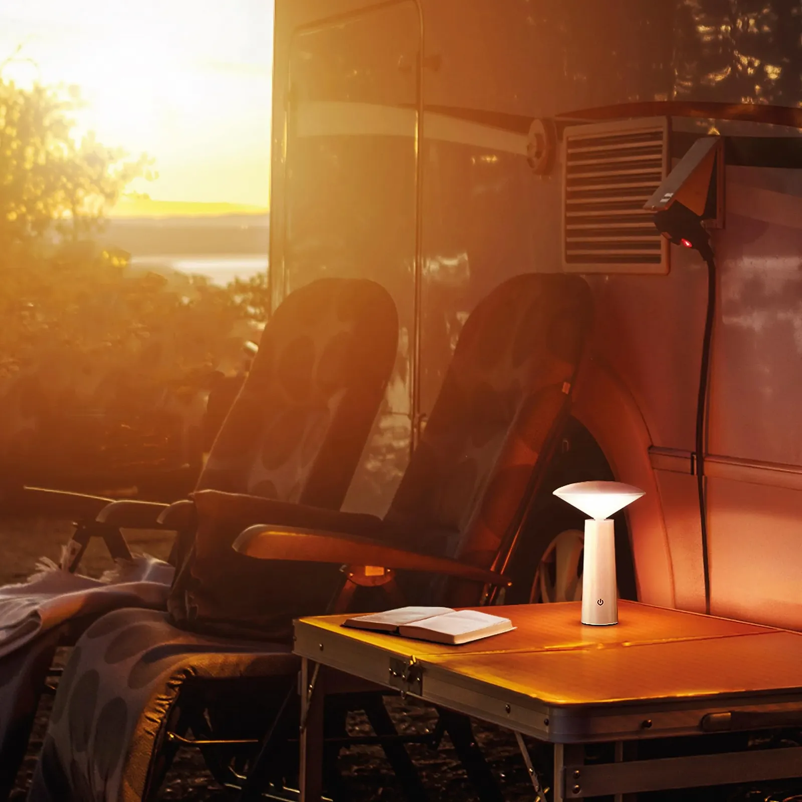 Настільна лампа FHL easy! Pinto 1 x LED 2 Вт 3000/4750/6500 К 200 лм димована CCT Біла, фото №2