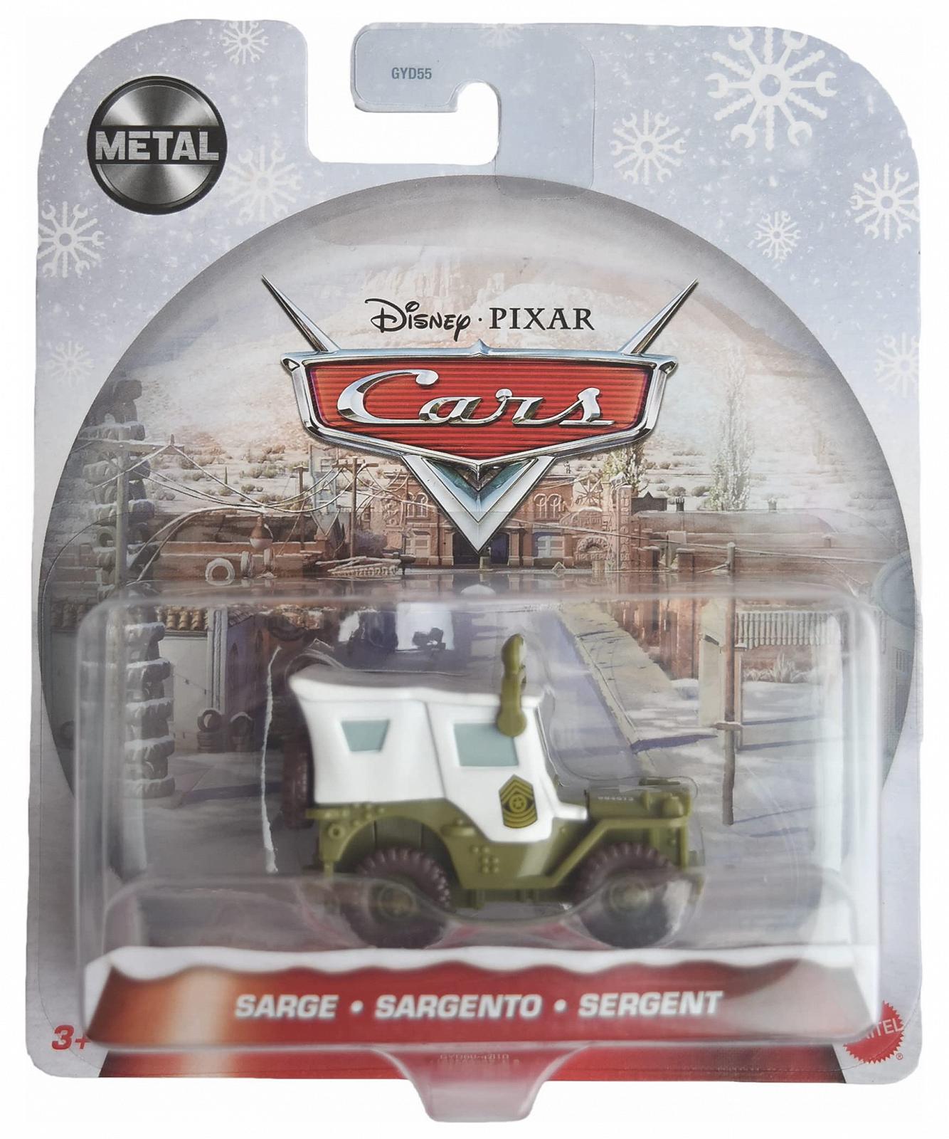 Игрушечная машинка Disney Pixar Cars Sarge - 2021 Праздничное издание, фото №1