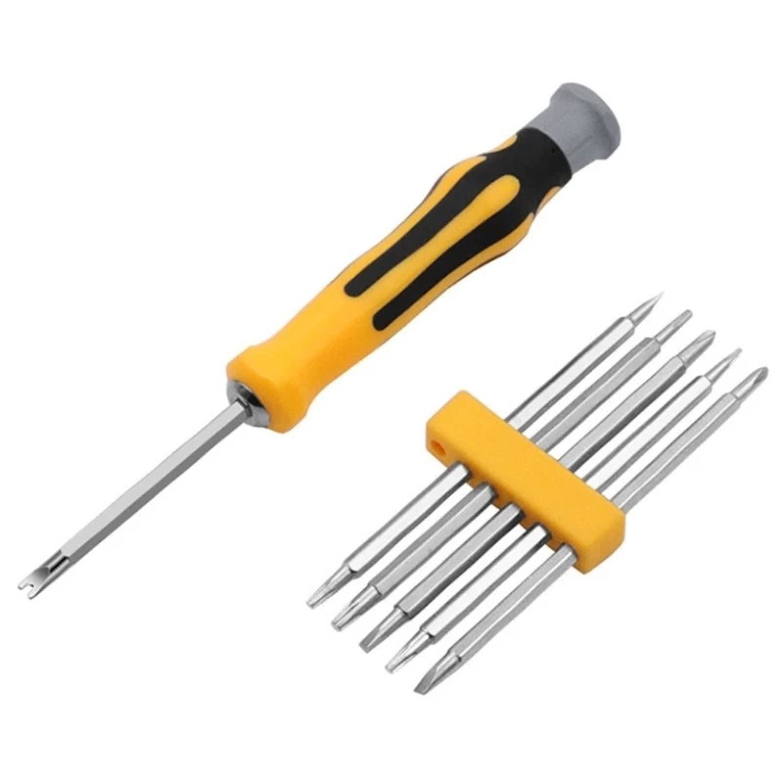 Набор NUSHKI 7 предметов 6-в-1 безопасный шестигранный Torx плоский Phillips магнитный, фото №5