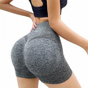 Велосипедки Женские Короткие Шорты Эластичные Push Up С высокой талией Бесшовные - Фото 1