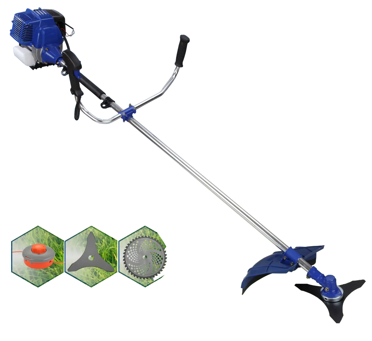 Бензокоса Витязь БГ-5800 4Т с набором ножей hub_VtyV97217, фото №1 Бензокоса Витязь БГ-5800 4Т с набором ножей hub_VtyV97217, фото №1