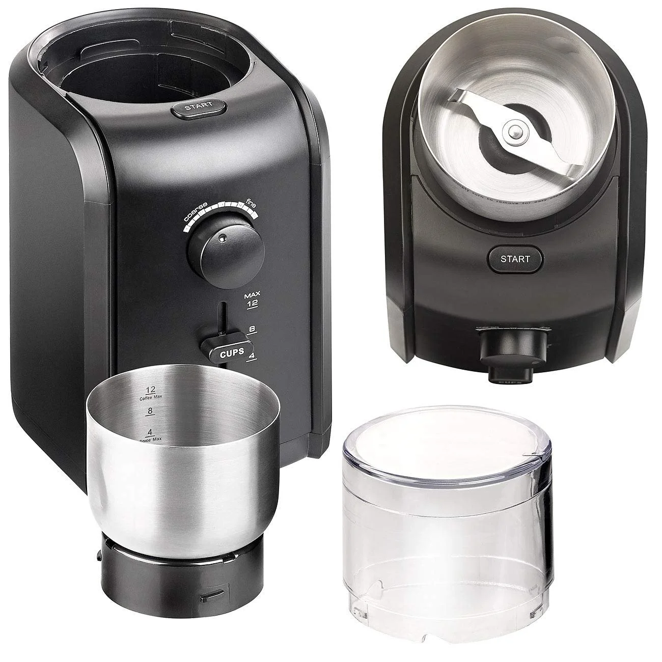 Кофемолка Rosenstein & Söhne XXL, 200 Вт, до 70 г, 5 уровней помола, фото №3 Кофемолка Rosenstein & Söhne XXL, 200 Вт, до 70 г, 5 уровней помола, фото №3