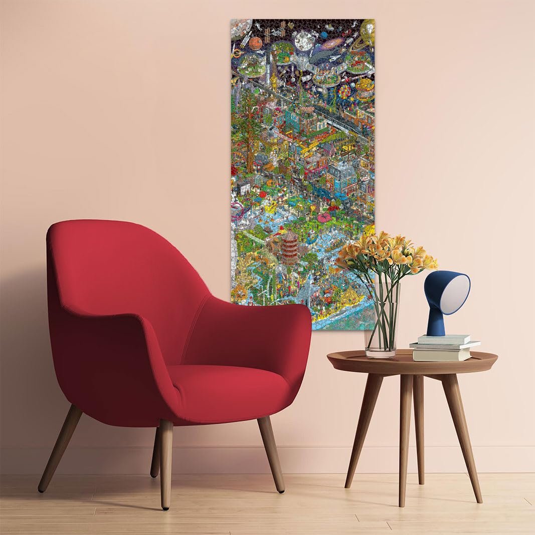 Панорамный пазл Ravensburger Guinness World Records 17319 2000 элементов, фото №4 Панорамный пазл Ravensburger Guinness World Records 17319 2000 элементов, фото №4