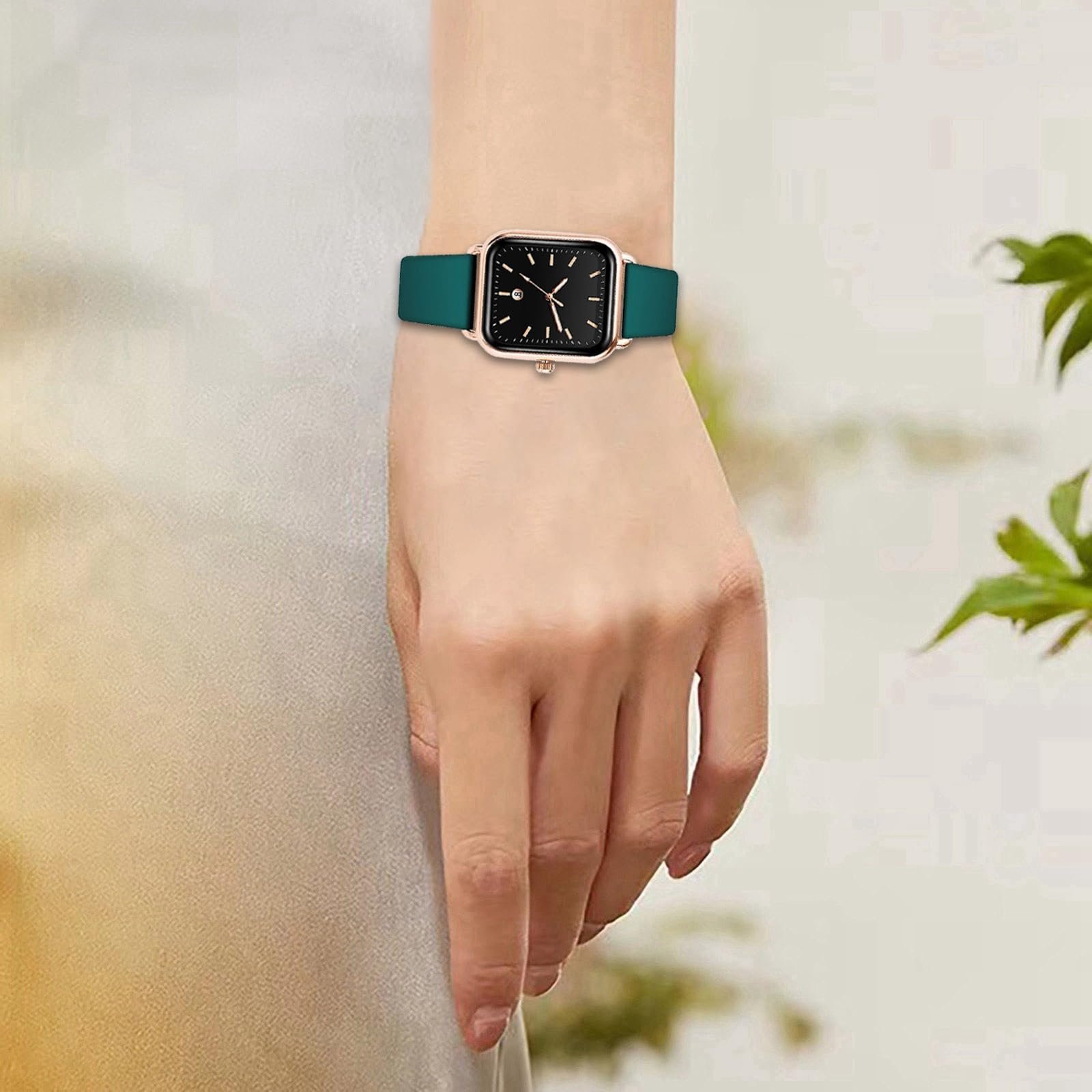 Женские часы Generisch, модные женские часы, красивые и компактные женские часы, повседневные и стильные элегантные женские часы, женские часы, аналоговый кварц, нержавеющая сталь, фото №4