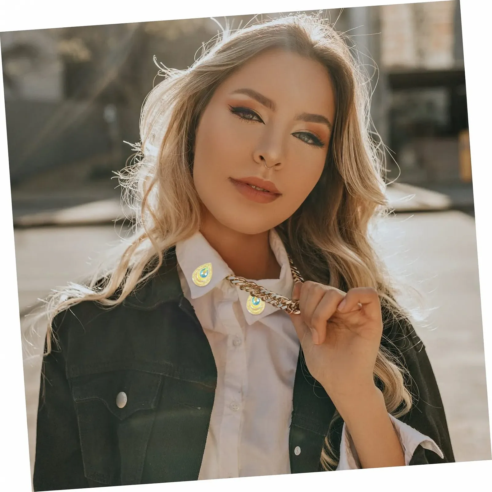 Набор Стразы Lurrose Набор 1 Капли из смолы в форме павлина для модных аксессуаров, фото №2