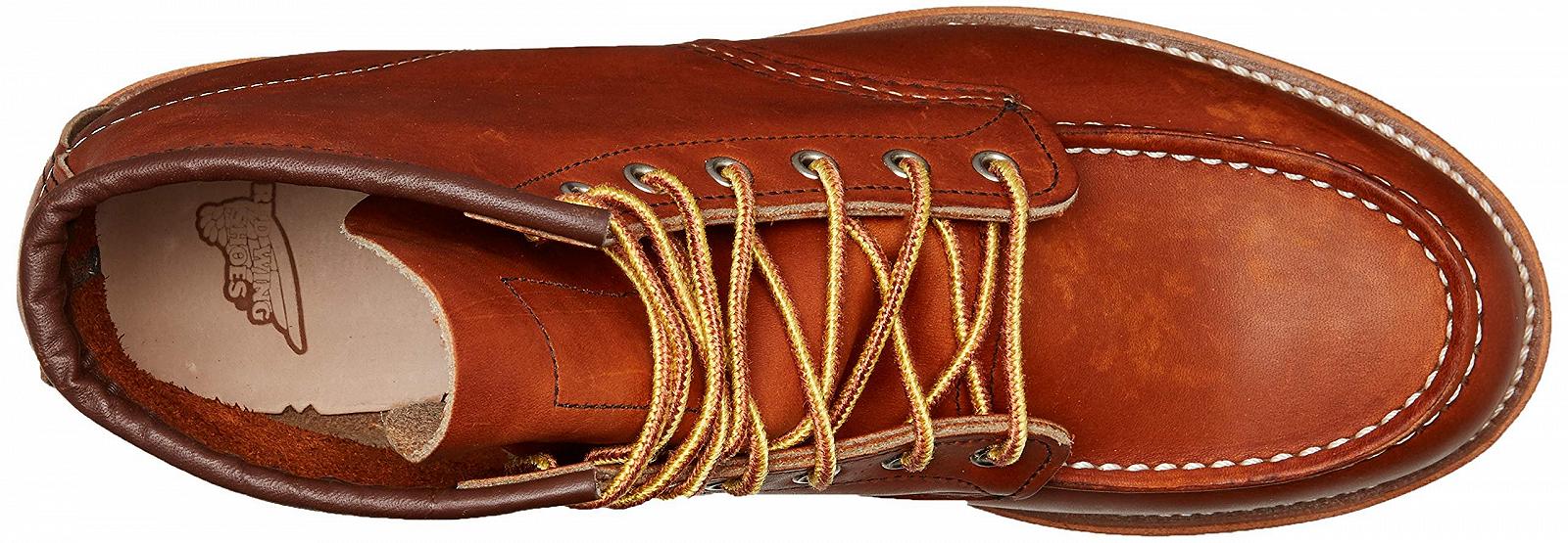 Ботинки Red Wing Moc Toe мужские на шнуровке, фото №5