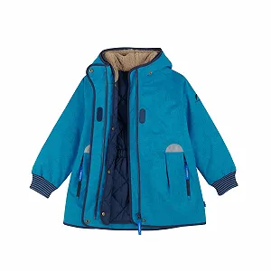 Куртка 2-в-1 Finkid Aina Ice для дівчаток, для активного відпочинку synthetic.ua - Фото 1