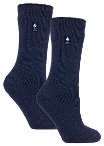 Женские термоноски Heat Holders Original, 2 пары, Теплые Толстые Термоноски со Сверхмягким Плюшевым Внутренним Флисом для Зимы - Фото 1