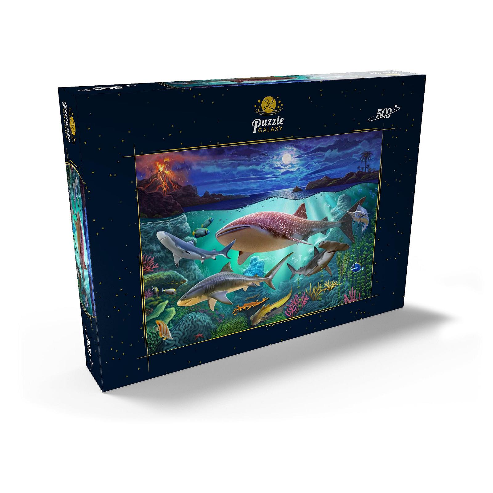 Пазл MyPuzzle MyPuzzle Special Collection In The Realm of Sharks Premium 500 элементов, фото №1