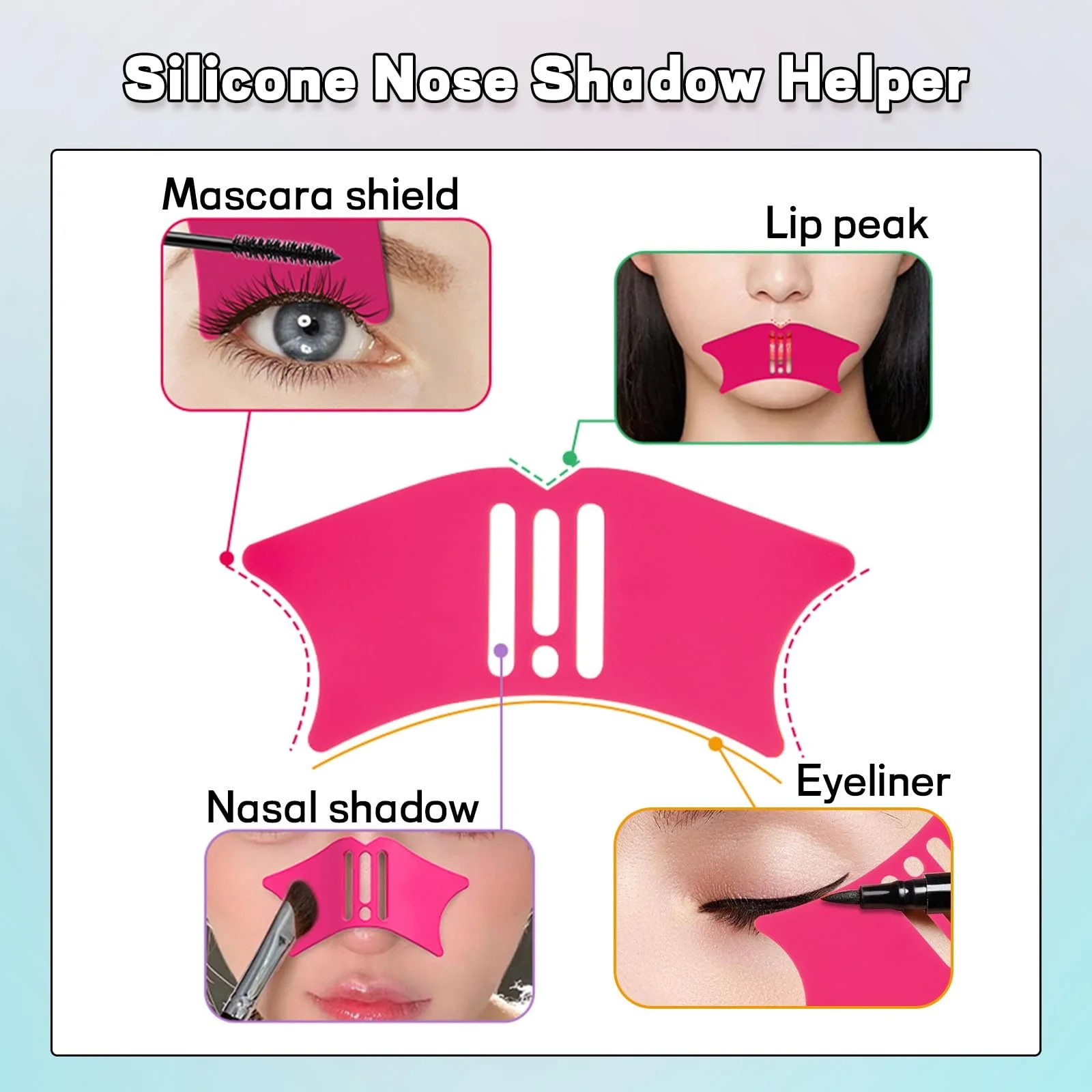 Трафареты для подводки Prreal Силиконовые, фото №5 Трафареты для подводки Prreal Силиконовые, фото №5