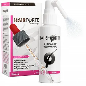 Спрей Hairforte для женщин 2% Procapil против выпадения волос, блокатор ДГТ - Фото 1