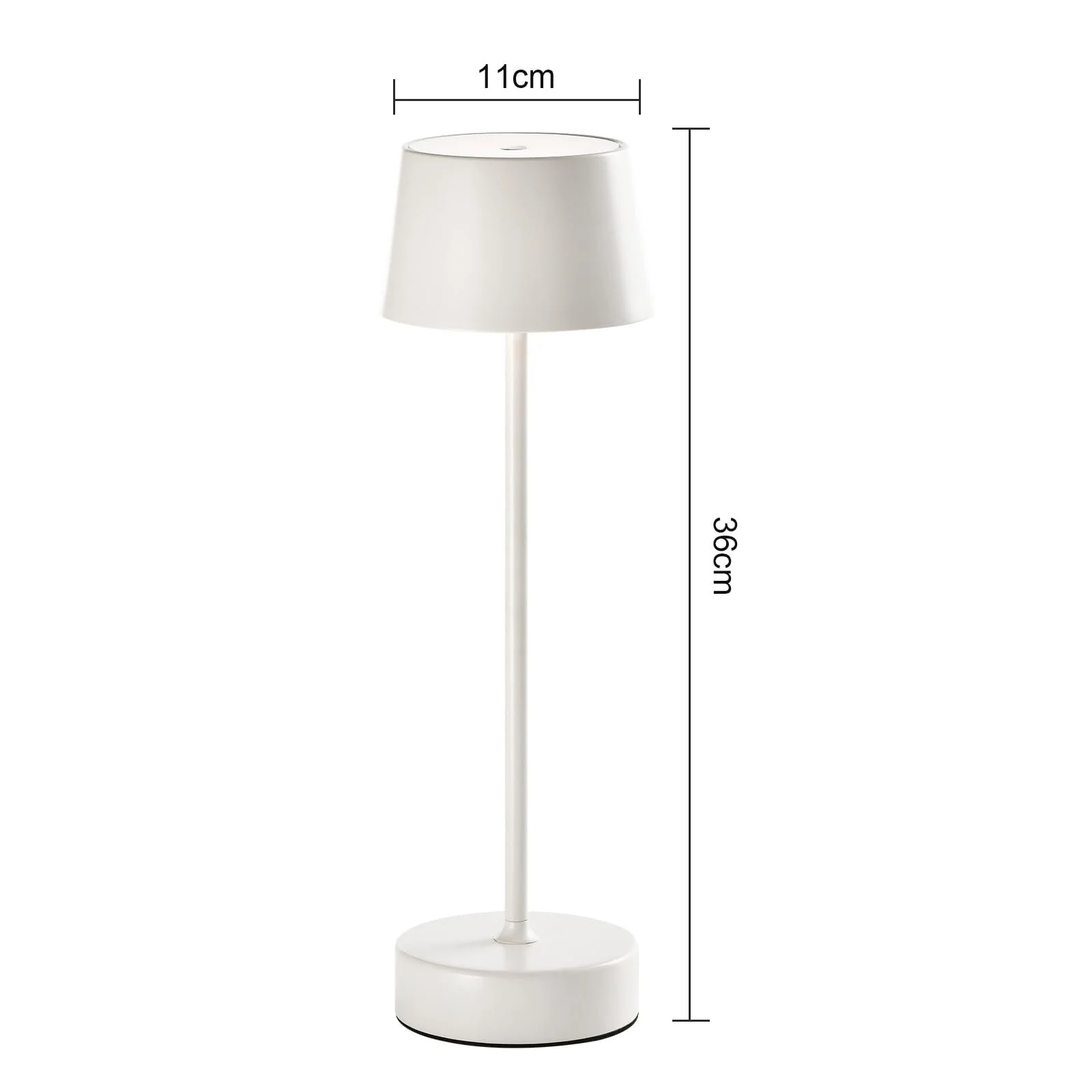 Настільна лампа LQWELL LED KT11332-1A Сенсорна USB Type-C Білий Bound, фото №5